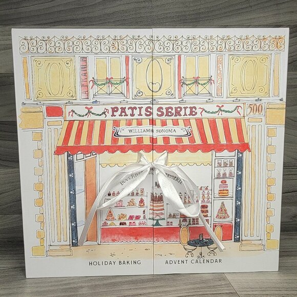 Williams Sonoma Holiday Baking Advent Calendar - Open-Box - Unused -Complete - Picture 1 of 13